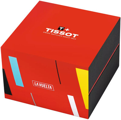 Tissot PR 100 Chronograph Quartz 2024 T150.417.11.051.01 La Vuelta 2024 Limited Edition (+ curea de schimb)