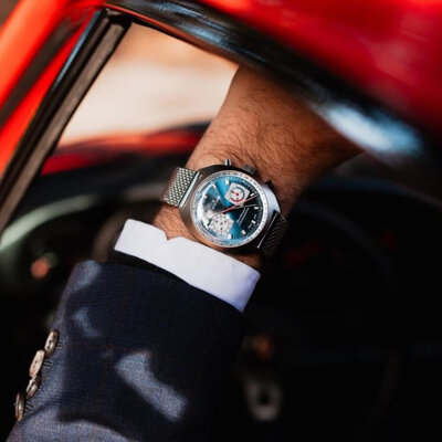 Edox Sportsman Automatic 08202-3bu-buin Limited Edition 600pcs (+ curea de rezervă)