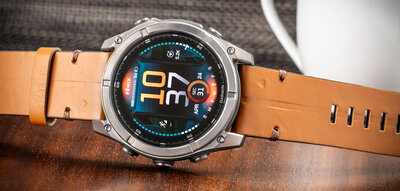 Curea din piele Ricardo 26mm (pro Garmin Fenix 8/7X/6X (51mm), Tactix aj.), culoarea maro, QuickFit