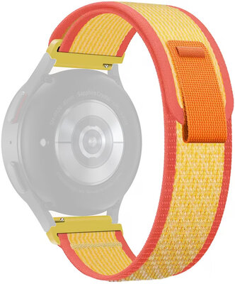 curea din nylon Ricardo Carezza 20mm, Orange, Quick Release