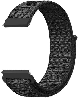 curea din nylon Ricardo Zoncolan 20mm, Black, Quick Release