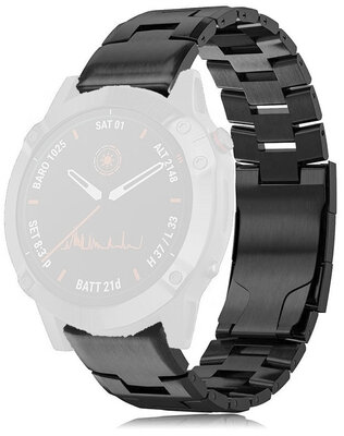 brățară din oțel inoxidabil Ricardo Cafragna 26mm, Black, QuickFit