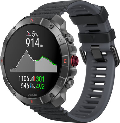 Polar Grit X2 Pro Titan, mărimea M/L (+ curea de rezervă)