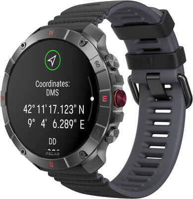 Polar Grit X2 Pro Titan, mărimea M/L (+ curea de rezervă)