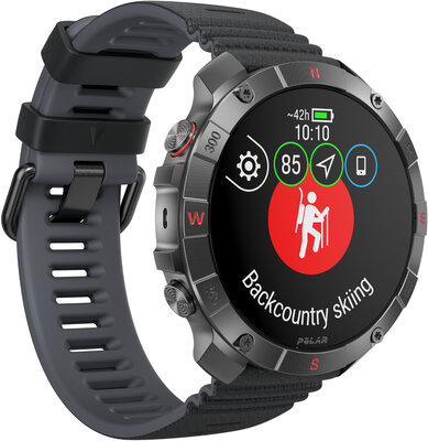 Polar Grit X2 Pro Titan, mărimea M/L (+ curea de rezervă)