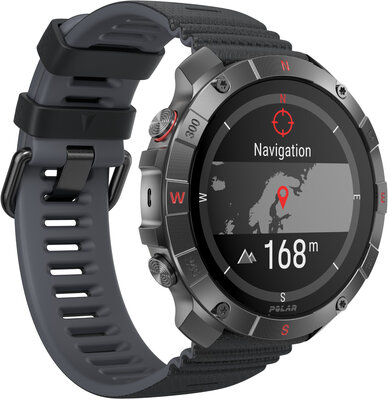 Polar Grit X2 Pro Titan, mărimea M/L (+ curea de rezervă)