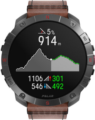 Polar Grit X2 Pro Titan, mărimea M/L (+ curea de rezervă)