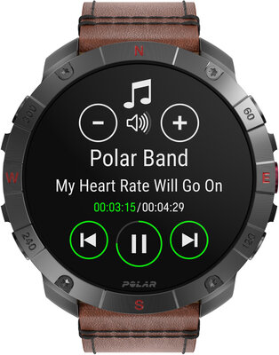 Polar Grit X2 Pro Titan, mărimea M/L (+ curea de rezervă)