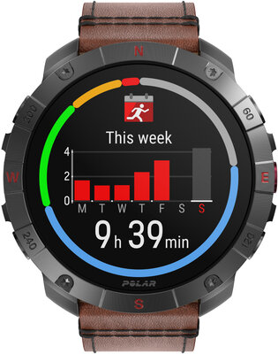 Polar Grit X2 Pro Titan, mărimea M/L (+ curea de rezervă)