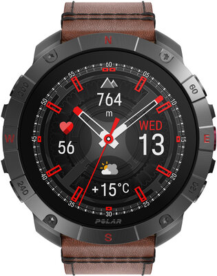 Polar Grit X2 Pro Titan, mărimea M/L (+ curea de rezervă)