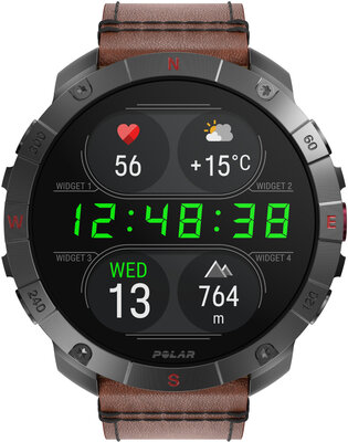 Polar Grit X2 Pro Titan, mărimea M/L (+ curea de rezervă)