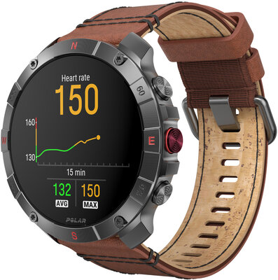 Polar Grit X2 Pro Titan, mărimea M/L (+ curea de rezervă)