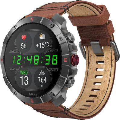 Polar Grit X2 Pro Titan, mărimea M/L (+ curea de rezervă)