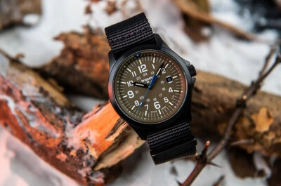 Traser P67 Officer Pro Quartz Khaki 111075