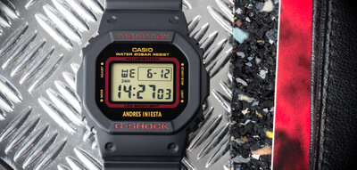 Casio G-Shock Original DW-5600AI-1ER Andrés Iniesta Collaboration
