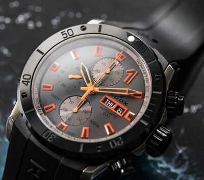 Edox CO-1 Chronograph Automatic 01128-37gnnocag