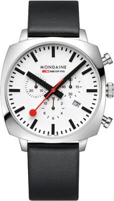 Mondaine Grand Cushion Quartz MSL.41410.LBV.SET (+ curea de rezervă)
