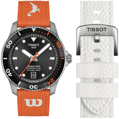 Tissot Seastar 1000 Wilson WNBA Automatic 80 T120.807.17.051.00 (+curea de rezervă)