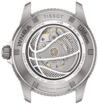 Tissot Seastar 1000 Wilson WNBA Automatic 80 T120.807.17.051.00 (+curea de rezervă)