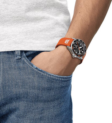 Tissot Seastar 1000 Wilson WNBA Automatic 80 T120.807.17.051.00 (+curea de rezervă)