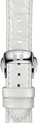 Curea din piele albă Tissot T852.036.795