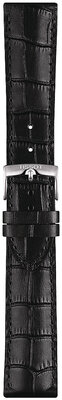 curea din piele Tissot T852.041.653 22mm, negru, Quick Release