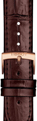 Curea din piele maro Tissot T852.043.014
