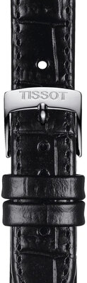 Curea neagră din piele Tissot T852.043.622