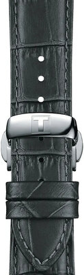 Curea din piele gri Tissot T852.045.750