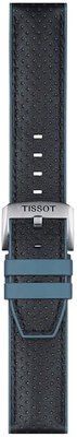 Curea din piele Tissot T852.046.785 22mm, culoarea neagră, Quick Release