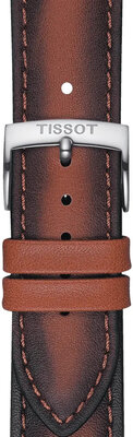 Curea din piele maro Tissot T852.046.842