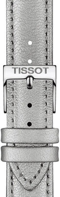 Curea din piele argintie Tissot T852.047.129