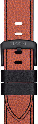 Curea din piele portocalie Tissot T852.047.500 NBA Wilson