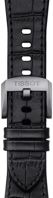 Curea din piele Tissot T852.047.562 (pentru Tissot PRX 40mm), neagră