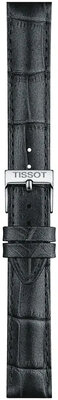 Curea din piele Tissot T852.047.924 16mm, gri, Quick Release