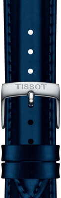 Curea din piele Tissot T852.048.150 18mm, albastru