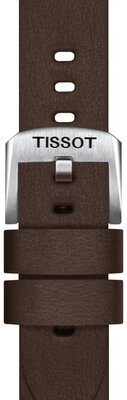 Curea din piele maro Tissot T852.048.211