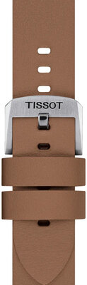 Curea din piele maro Tissot T852.048.217