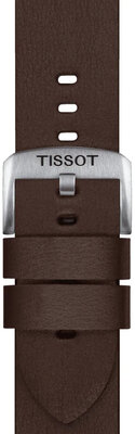 Curea din piele maro Tissot T852.048.221