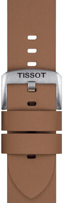 Curea maro din piele Tissot T852.048.223