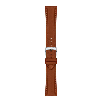Curea din piele Tissot T852.048.229 21mm, maro, Quick Release