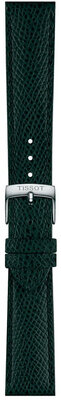 Curea din piele Tissot T852.049.061 18mm, verde, Quick Release
