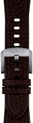 Curea din piele maro Tissot T852.049.413 pentru Tissot PRX 42mm