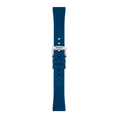 Curea din cauciuc Tissot T852.044.837 20mm, albastră, Quick Release