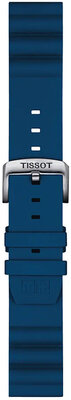 Curea din silicon Tissot T852.047.175 22mm, albastru, Quick Release
