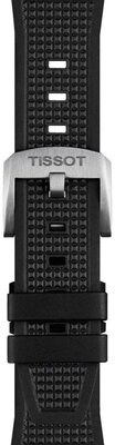 Curea din silicon Tissot T852.048.462 (pentru Tissot PRX 40mm), negru