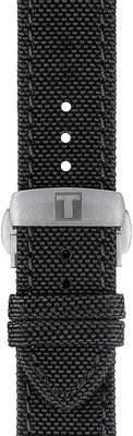 Curea neagră din material textil Tissot T852.043.157