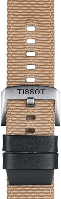 Curea textilă bej Tissot T852.046.752