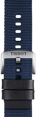 Curea textilă Tissot T852.046.754 22mm, albastru