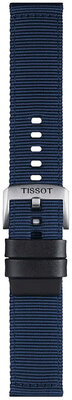 Curea textilă Tissot T852.046.754 22mm, albastru, Quick Release